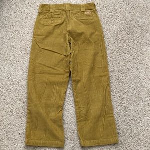 Dickies Corduroys. Mustard Yellow. Size 8R.